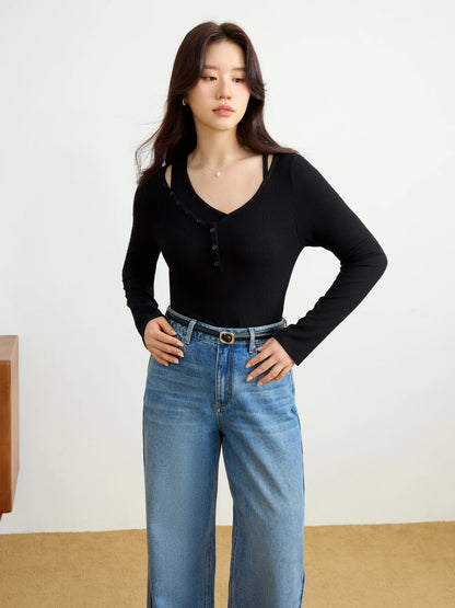 Kurzarm-Bluse mit Spitzenstickerei und Hohldesign – ideal für den Sommer und den Büroalltag