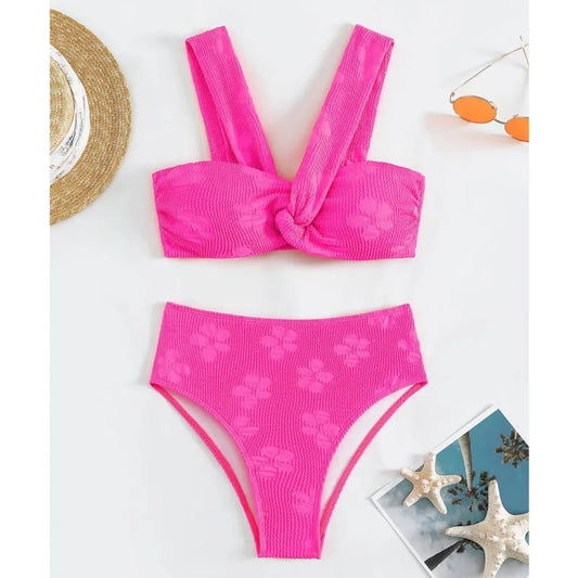 Sexy pinker Bikini-Set für Damen – ideal für Strand und Pool