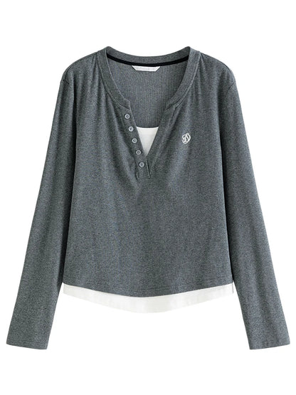 Elegante Damenbluse in Hellgrün mit Rundhalsausschnitt und Bindedesign – Langarm und locker geschnitten für den Herbst