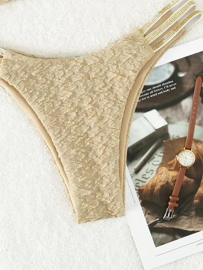 Floraler Bikini-Set mit Push-up-Effekt – Sexy Bademode für Damen am Strand oder Pool