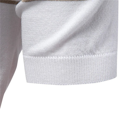 Premium Herren Poloshirt Atmungsaktiv Kurzarm Business Casual Sommer