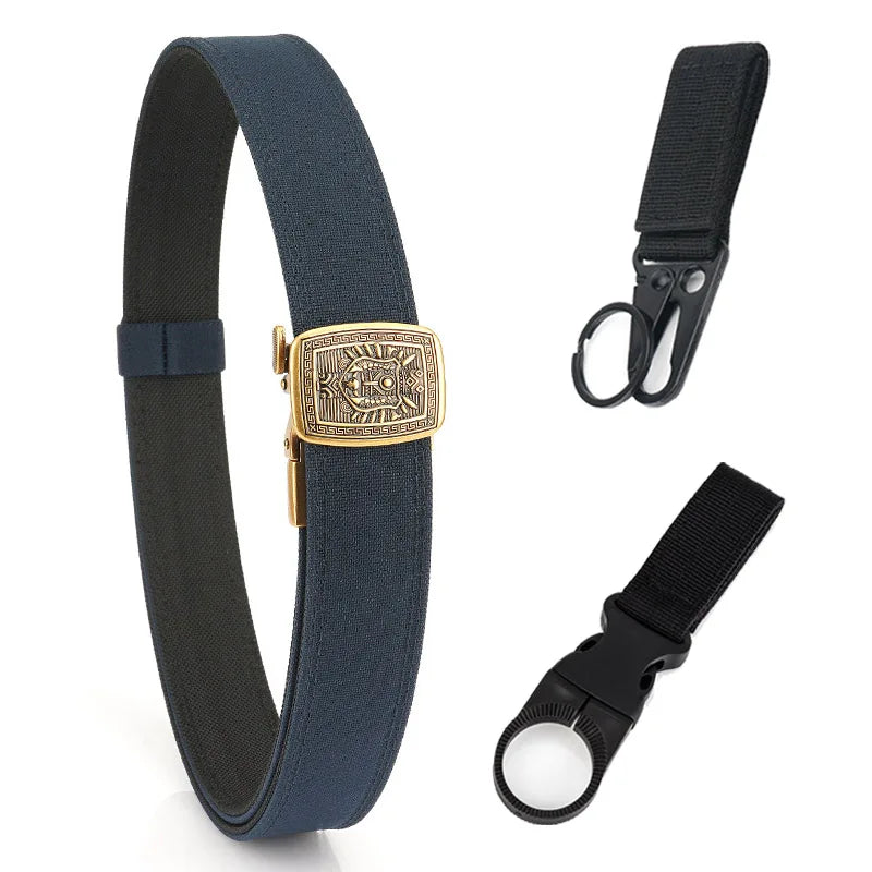 VATLY Retro Rigid Tactical Gürtel Herren Nylon Schnellverschluss Duty Hose