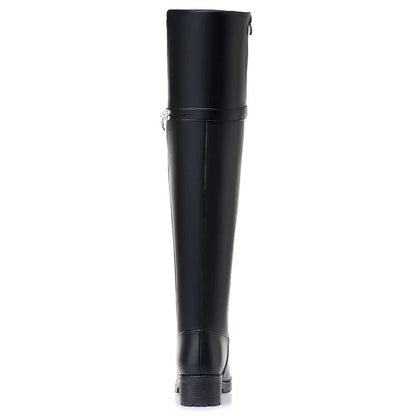 AIYUQI Winter Boots Women Knee High Long Boots Genuine Leather Waterproof Women Thigh High Boots Large size women's boots
