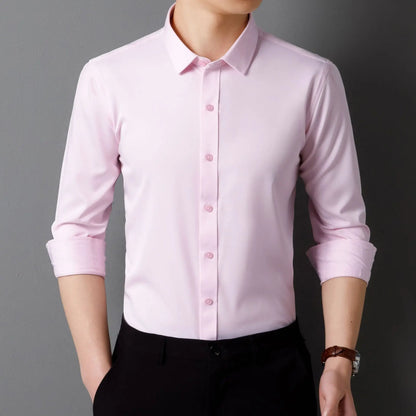 Modisches Herren-Langarmshirt mit Stehkragen und Print – lässiger Pullover für den Alltag