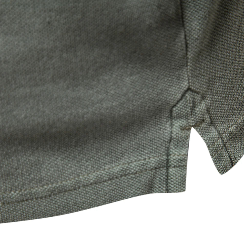 Herren Poloshirt 100% Baumwolle Langlebiger Komfort Formstabiler Kragen