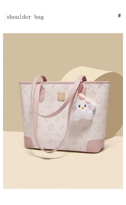Damen Schultertasche Aus PVC-Leder Mit Großer Kapazität Im Alltag