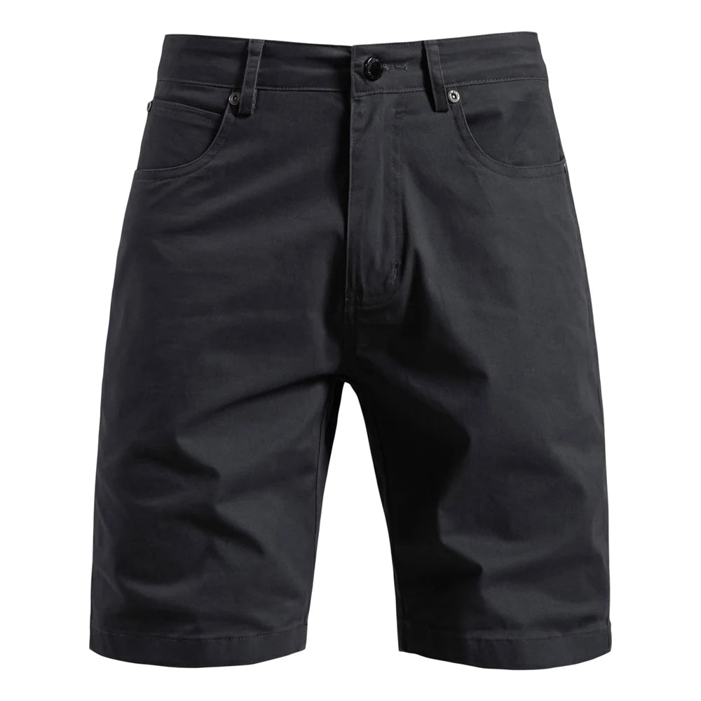 AIOPESON Herren-Sommershorts aus 100 % Baumwolle, lässige 11-farbige, leichte Straßenshorts mit mehreren Taschen