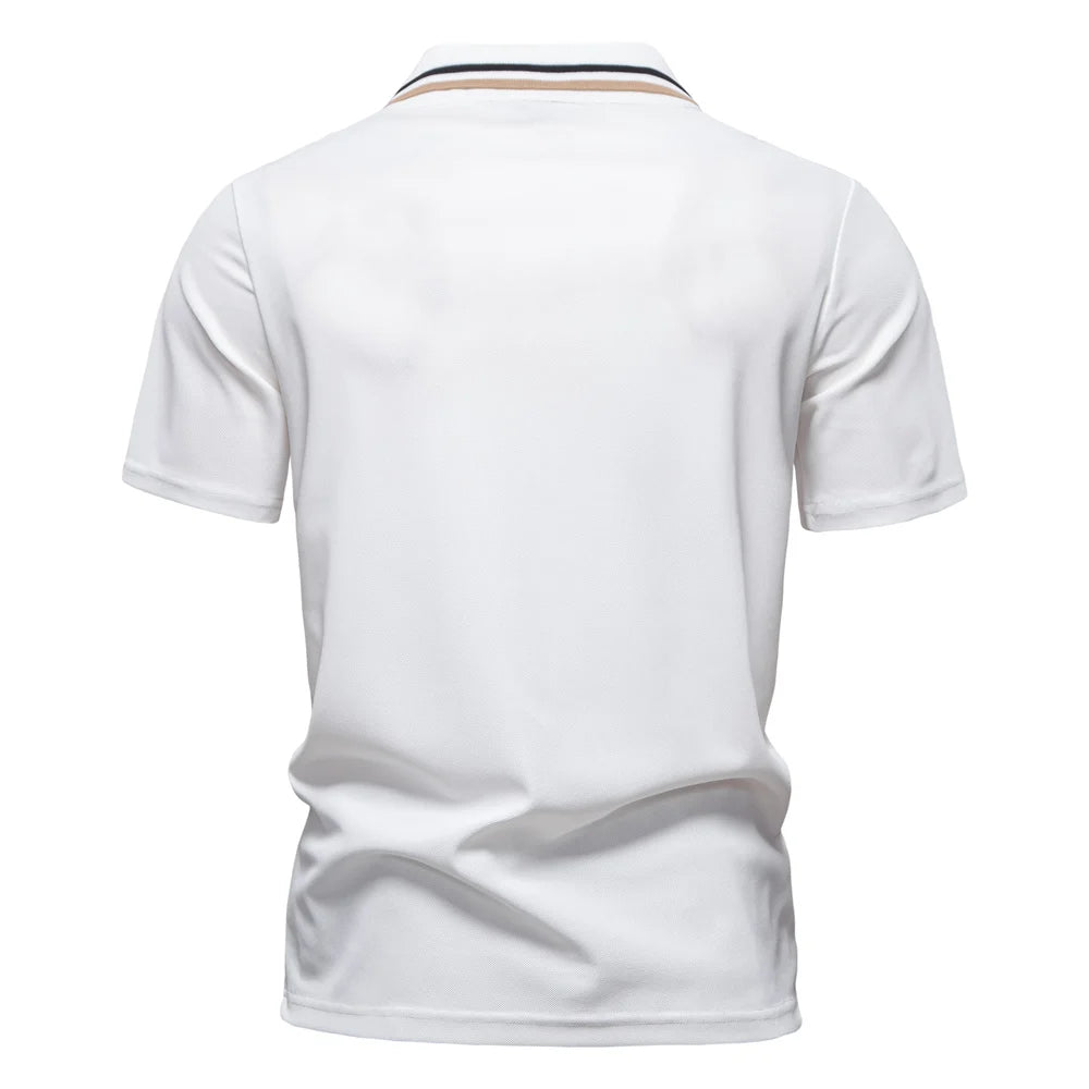 Premium Herren Poloshirt Atmungsaktiv Lässig Perfekt Für Business Und Freizeit