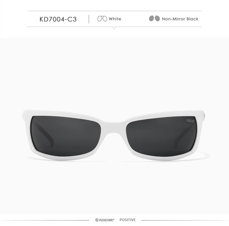 Sonnenbrille Sport UV400 polarisiert leicht Angeln Reißverschlussetui Unisex