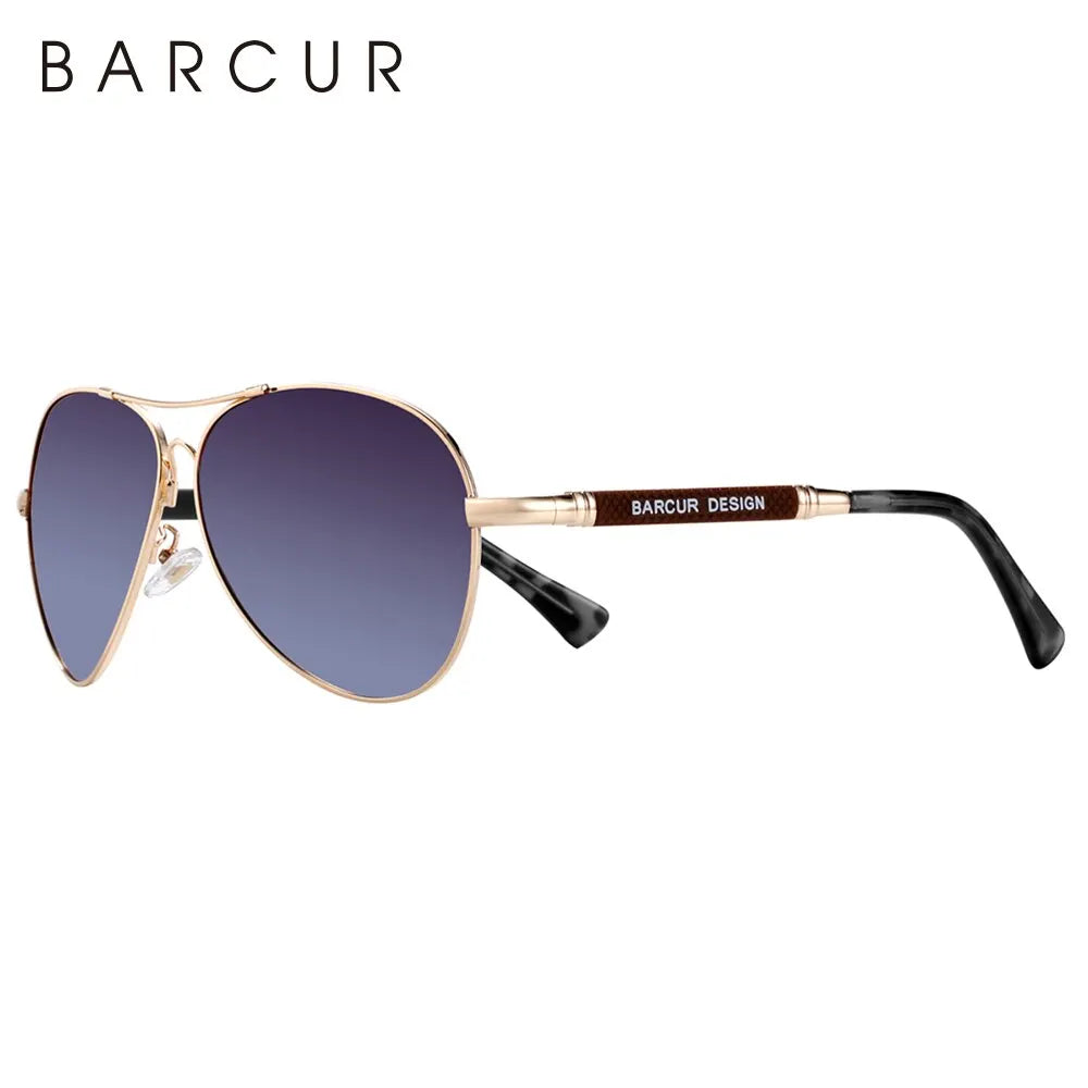 Sonnenbrille Pilot Memory-Rahmen Farbverlauf Spiegel polarisiert Unisex