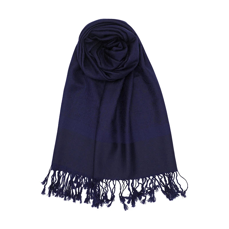 Damen Jacquard Schal ethnisch Kaschmir dick weich Halstuch Bandana Outdoor