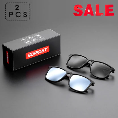 Sonnenbrille Sport quadratisch polarisiert leicht Herren Original-Etui