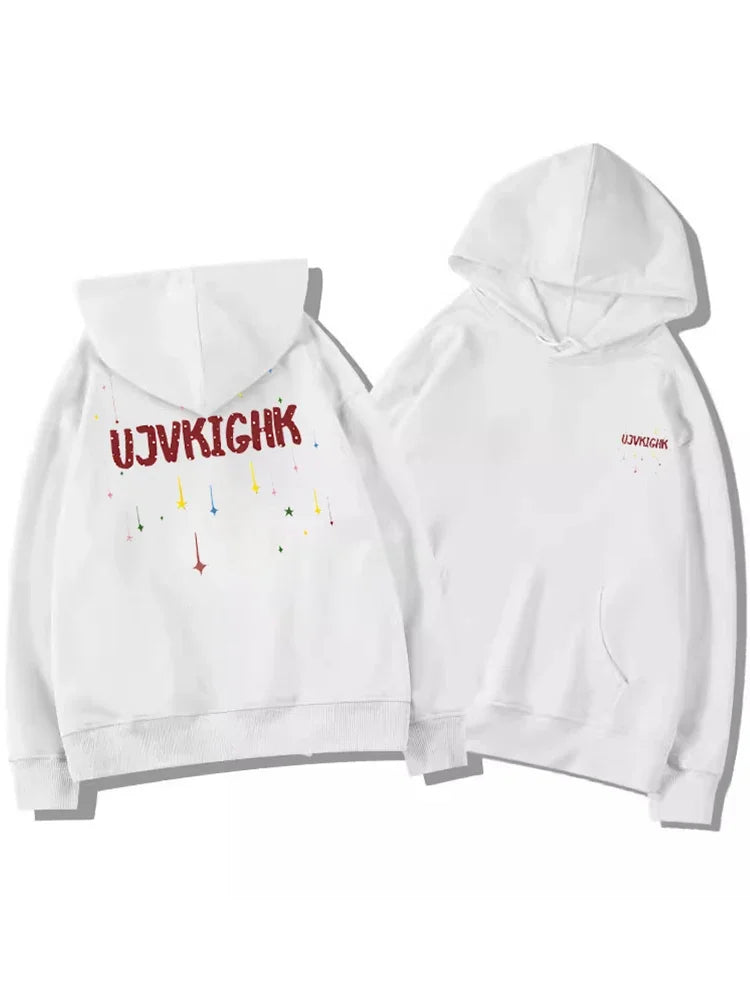 Winter Herren Lustige Graffiti Grafikdruck Hoodies Neu in Hip Hop Mode Kapuzenpullover Damen Y2K Streetwear Pullover Hoody