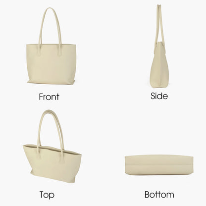 Große Tote Aus Vollleder | Elegante Damenhandtasche