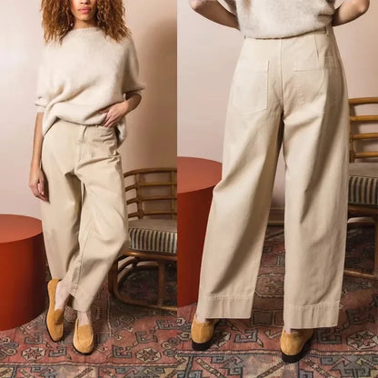 Oversize Damen-Streifenbluse für lässigen Look