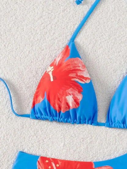 Glamouröses Damen-Bikini-Set mit Push-up-Effekt und glänzendem Design – perfekt für den Strand oder Pool