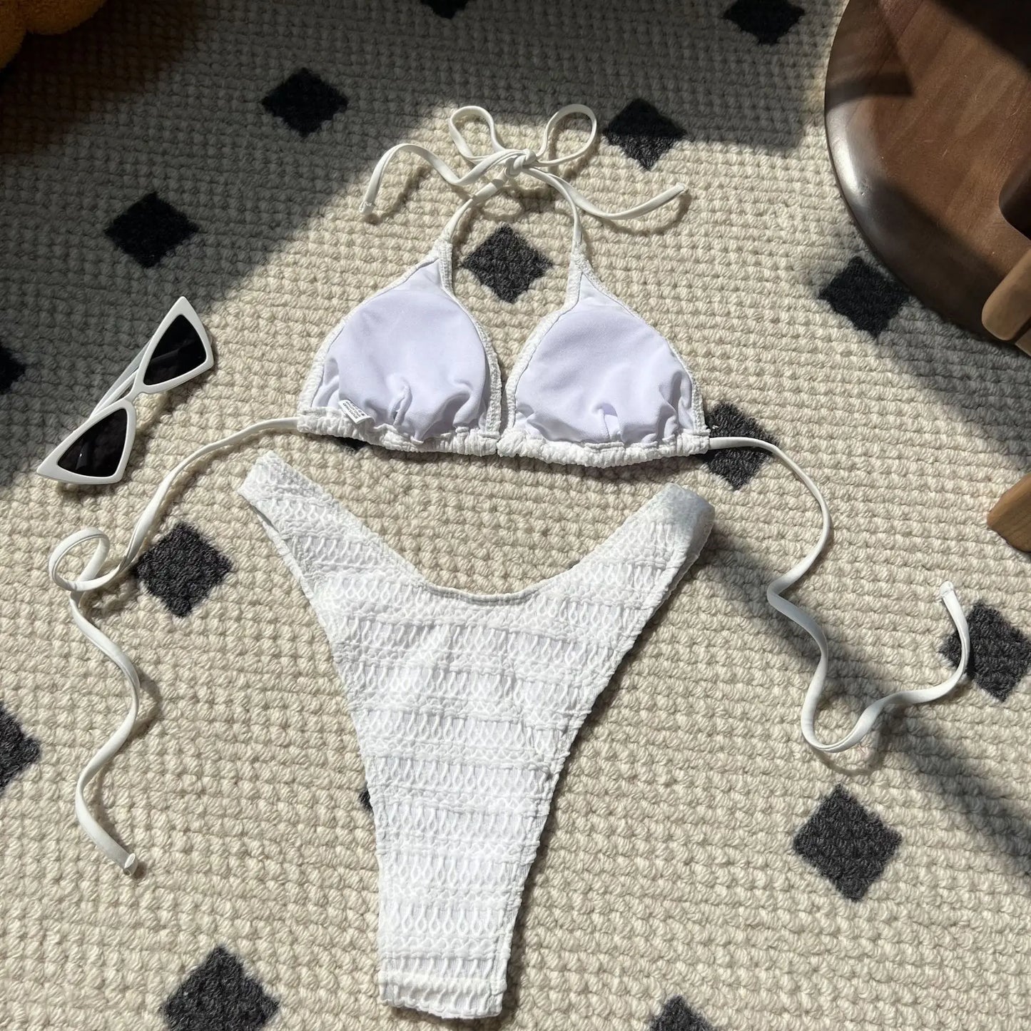 Sexy Push-Up-Bikini-Set für Damen – Brasilianischer Stil für Strand und Pool
