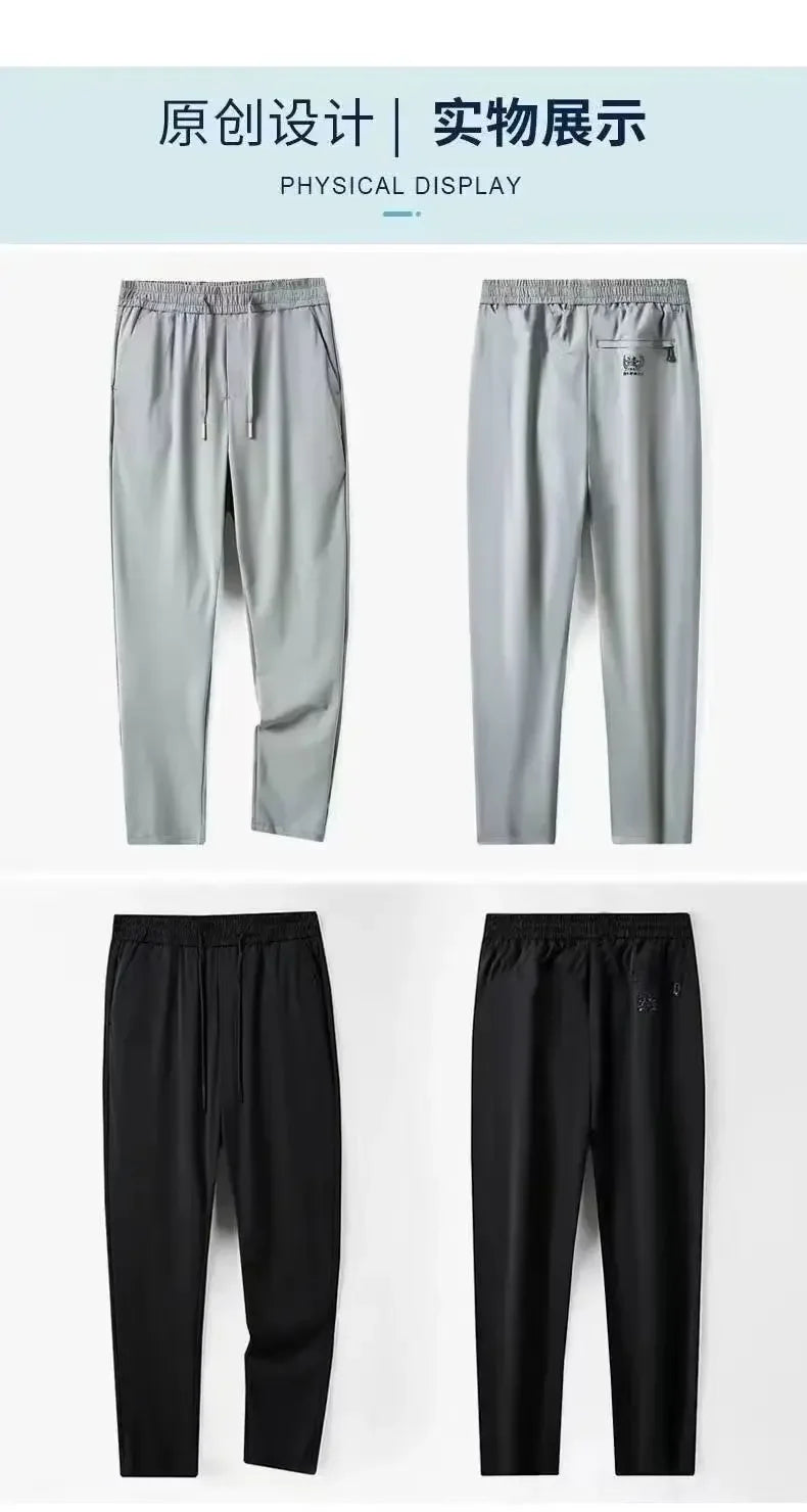 Herren-Sporthose mit Handtuchhalterung – ideal für Fitness, Laufen und Training