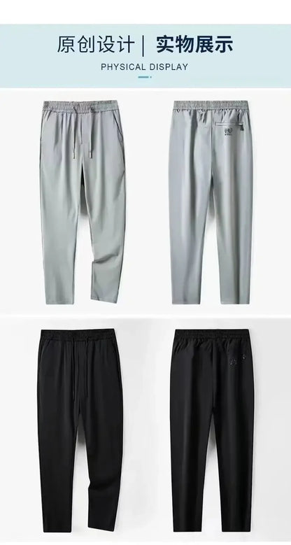 Herren-Sporthose mit Handtuchhalterung – ideal für Fitness, Laufen und Training