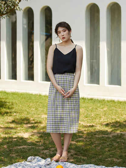 Langarm-Bluse aus 100% Baumwolle in Blau und Pink für Damen – ideal für den Herbst und den Arbeitsalltag