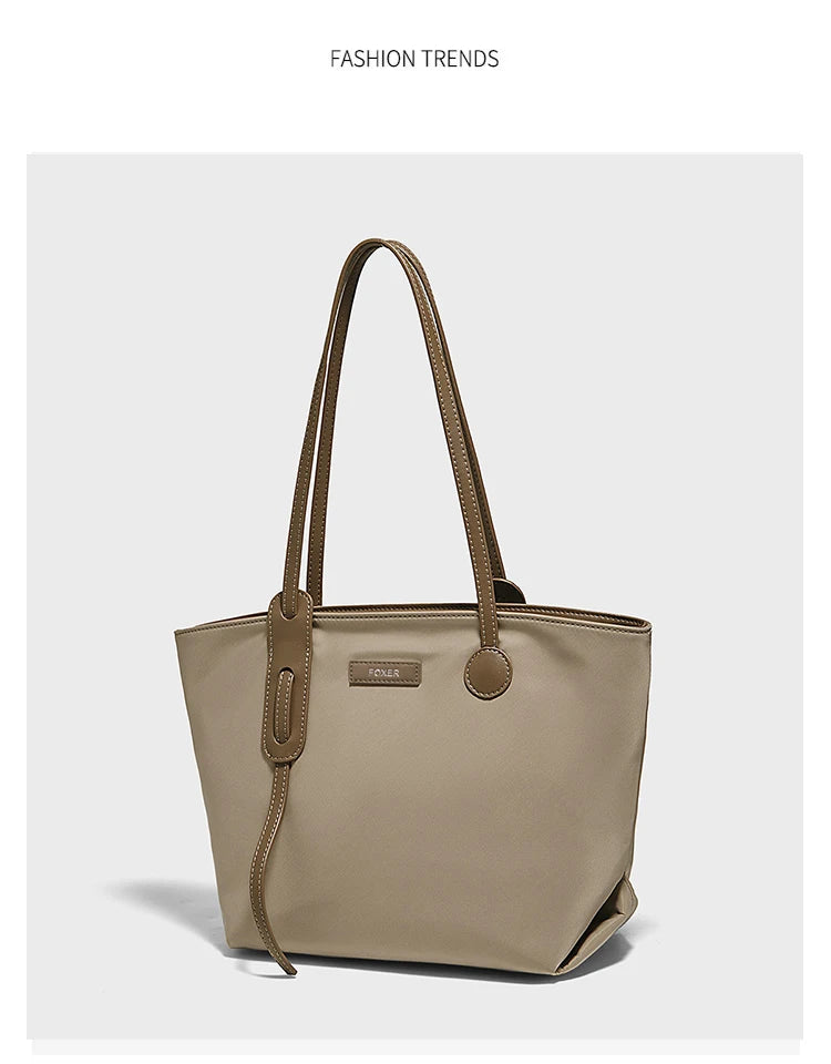 Damen Tote Bag aus weichem PU-Leder mit großem Fassungsvermögen