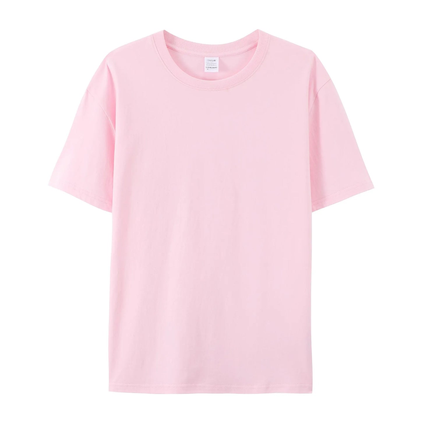 Herren Baumwolle T Shirt Leichter Oversize Schnitt Casual Sommer