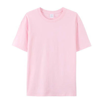 Herren Baumwolle T Shirt Leichter Oversize Schnitt Casual Sommer