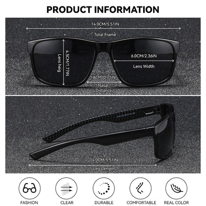 Sonnenbrille Sport leicht TAC UV400 polarisiert ästhetisch Geschenk
