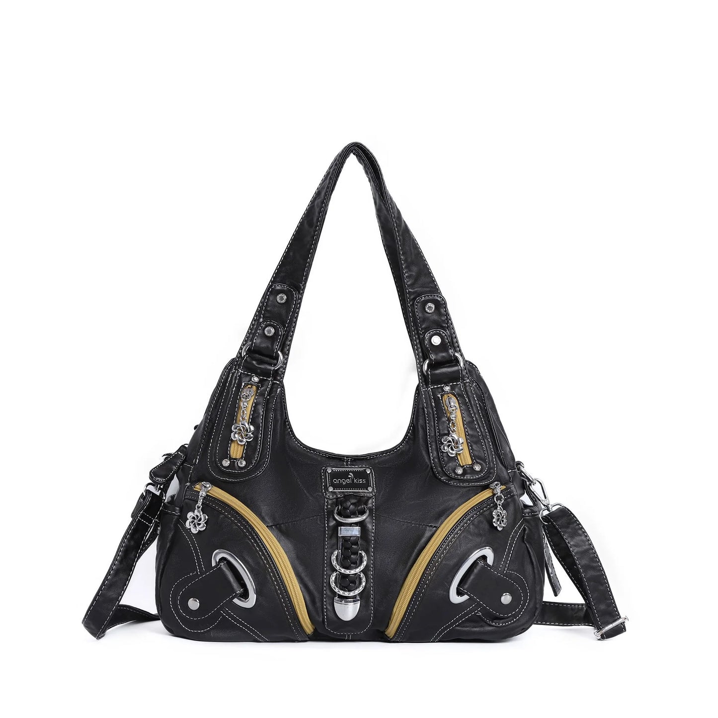 Damen-Handtasche Tie-Dye Muster und weiches Obermaterial Alltagsbegleiter für Alltag und Freizeit
