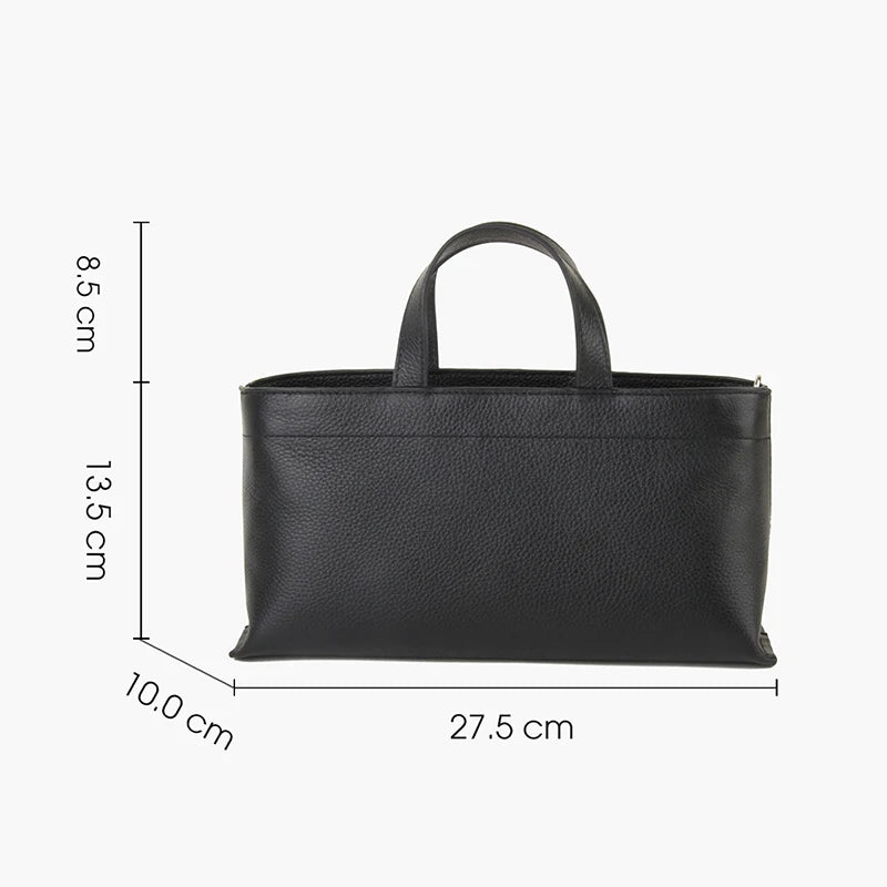 Damen-Handtasche Rot Aus Vollnarbigem Leder | Schultertasche Top-Handle