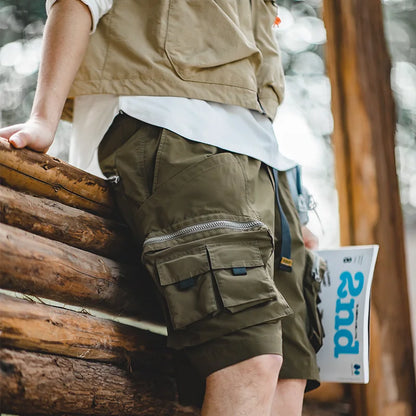 Herren Taktische Shorts für den Sommer mit vielen Taschen und verstellbarer Taille