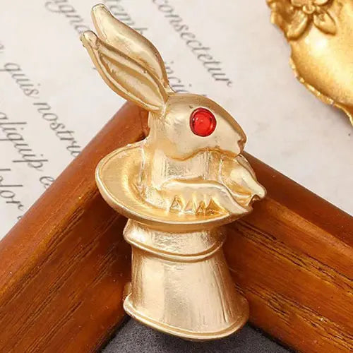 Brosche Hase Kristall Strass Luxus Kleidung Mantel Glänzend Damen