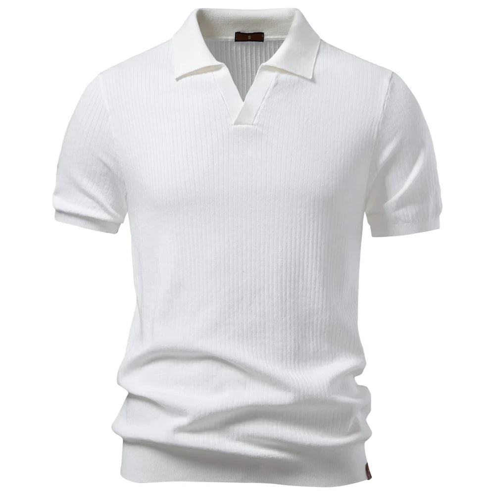 Premium Herren Poloshirt Atmungsaktiv Klassisch Elegant Für Männer