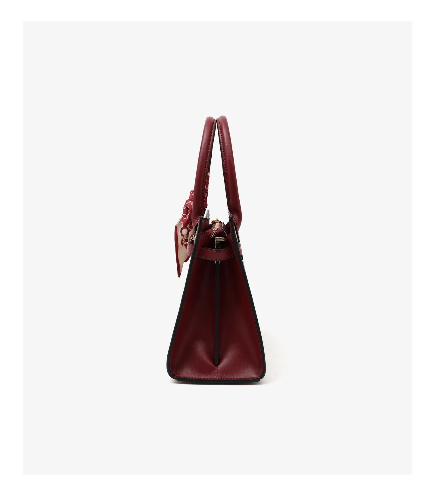 Damen Handtasche Aus Split-Leder Mit Crossbody-Tasche Im Chinesischen Stil