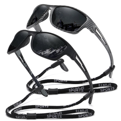 Sonnenbrille Sport polarisiert bunt UV400 Spiegel Bergsteiger Herren