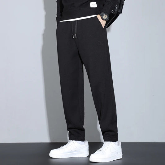 Herren Jogginghose aus Fleece für Herbst und Winter mit Taschen