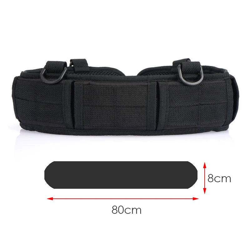 VATLY Hunting Tactical Gürtel Herren Nylon Schnellverschluss MOLLE Breit
