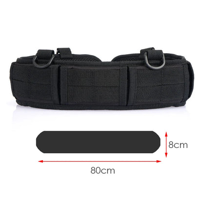 VATLY Hunting Tactical Gürtel Herren Nylon Schnellverschluss MOLLE Breit