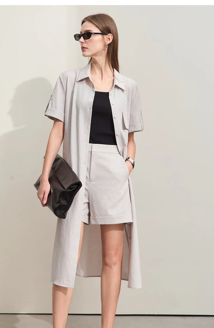 Minimalismus Modische Casual Shorts für Frauen