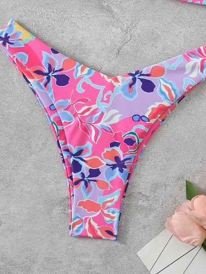 Weißer Push-Up-Bikini im brasilianischen Stil – verführerisches Bade-Set für den Strand und Pool