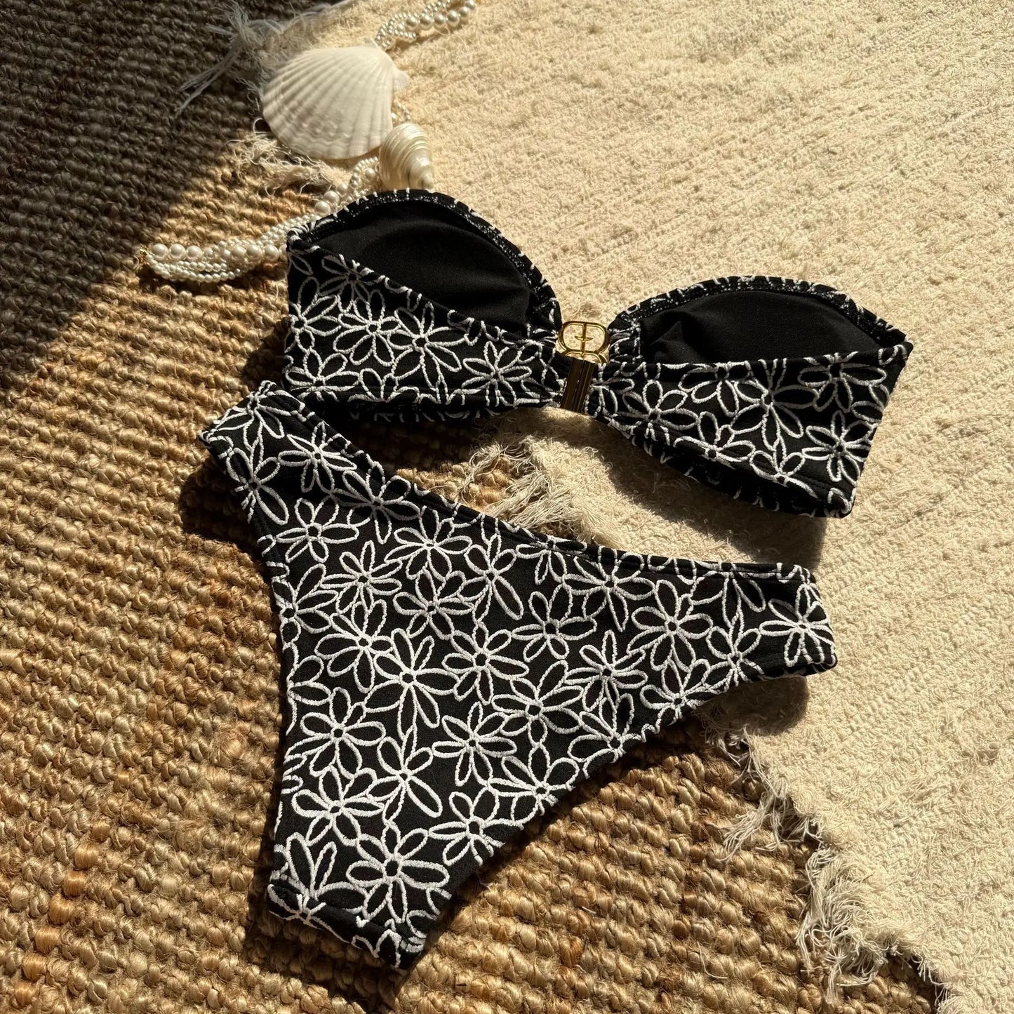 Sexy Push-Up Bikini-Set für Damen – Brasilianischer Stil für Strand und Pool