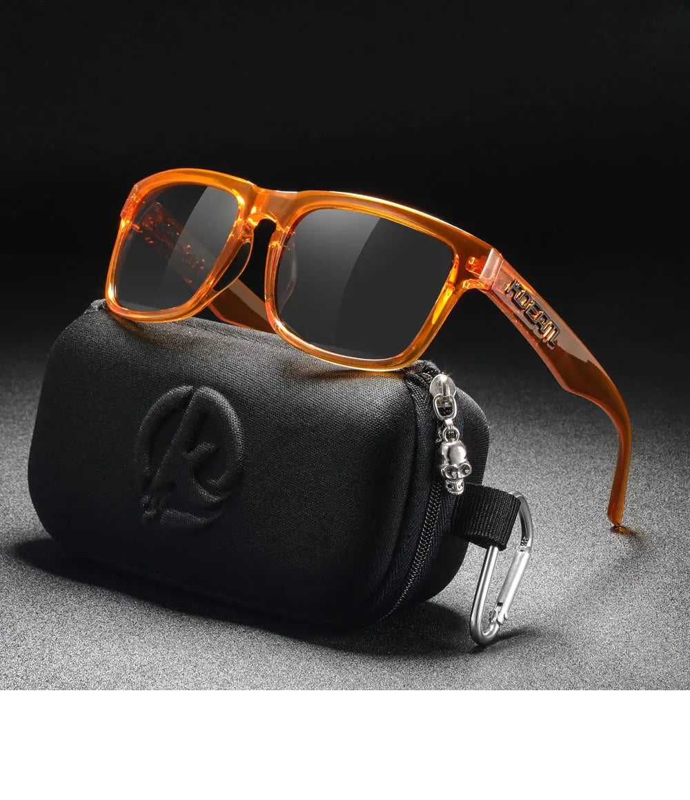 Sonnenbrille polarisiert minimalistisch modern Etui Unisex neue Farben