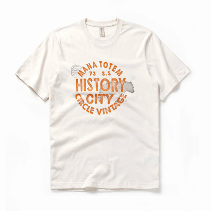 Herren Kurzarm T-Shirt mit Druck im Casual-Stil aus 100 Prozent Baumwolle