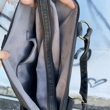 Damen-Handtasche Vintage-Stil aus Soft-PU Bronzefarben Große Tote-Tasche Schulter- und Umhängetasche
