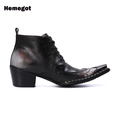 Stilvolle Herren-Schuhe aus Leder – klassisches Design & hoher Tragekomfort