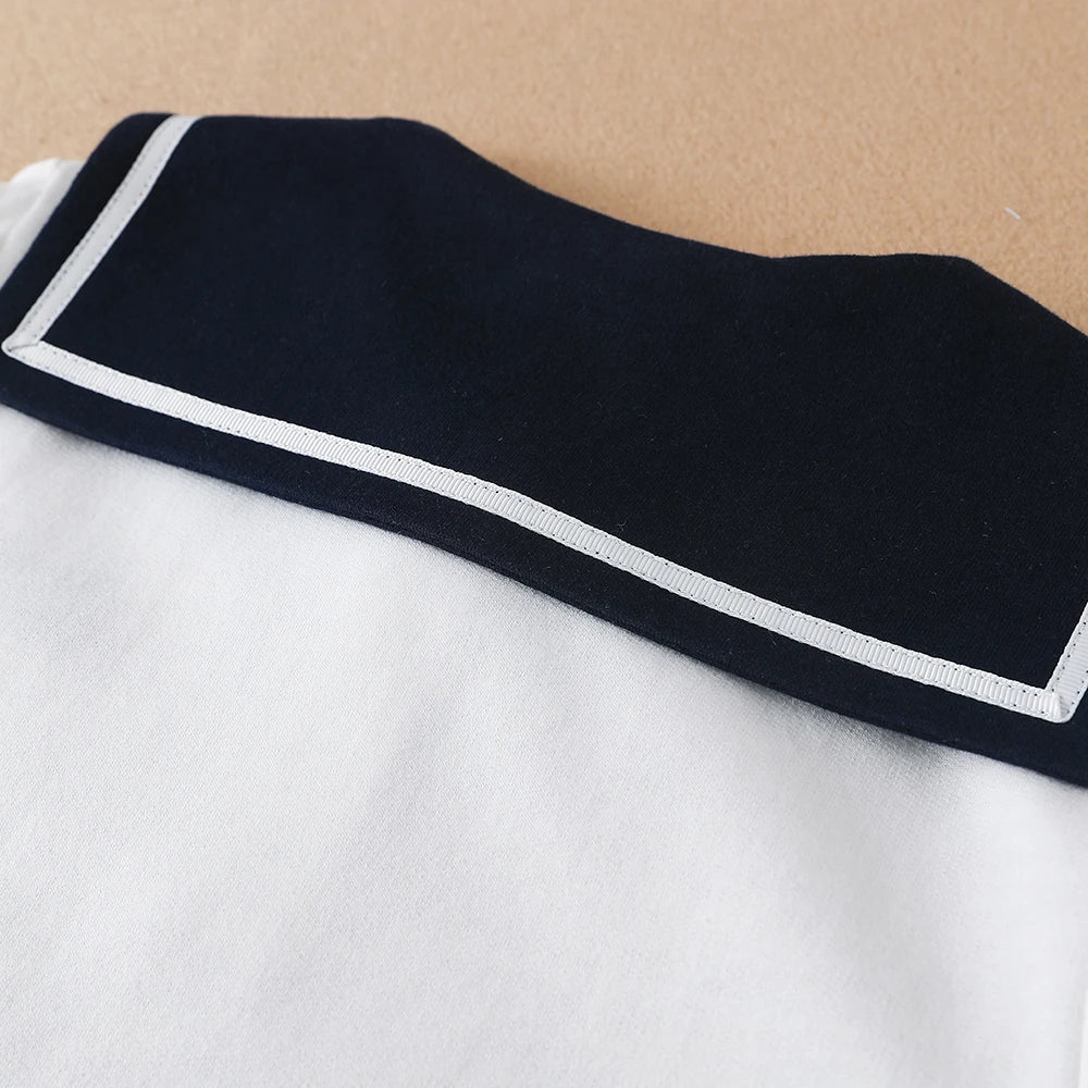 Kleinkind Mädchen College-Stil 2024 neue Baumwolle Color Block Hoodie mit Revers Kragen für Frühling und Herbst Kinder kleidung