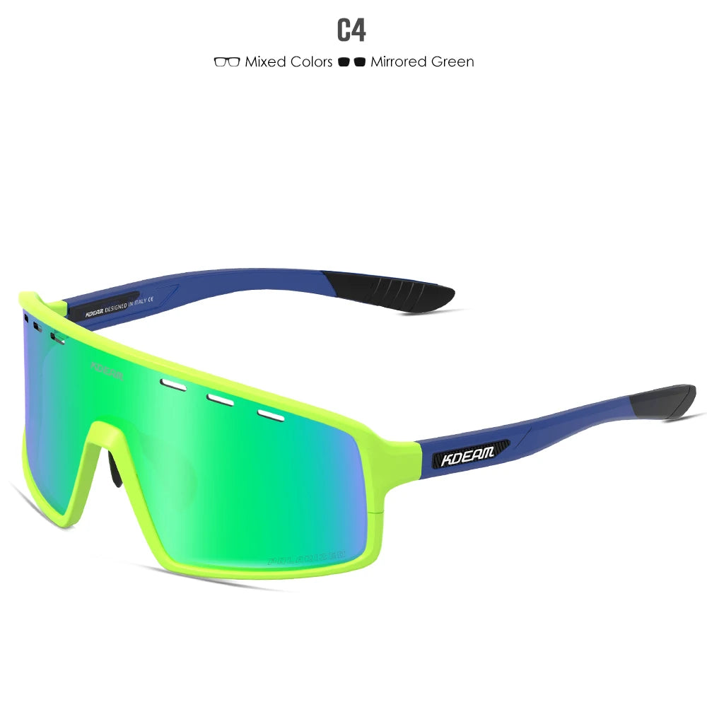 Sonnenbrille Sport TR90 polarisiert Belüftungslöcher fortschrittlich Herren