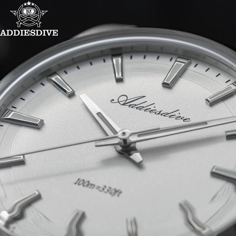 Herren-Taucheruhr aus 316L-Edelstahl mit BGW9-Leuchtmasse