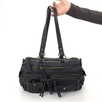 Damen-Umhängetasche Klassischer Stil Mit Quaste Und Viel Stauraum Für Alltag Und Freizeit