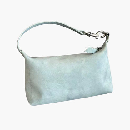 Damen Hobo-Tasche aus Wildleder | Halbmondform Crossbody
